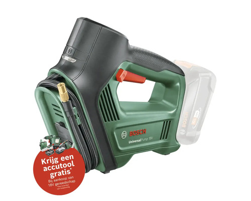 BOSCH Accu luchtpomp UniversalPump 18V (zonder accu)