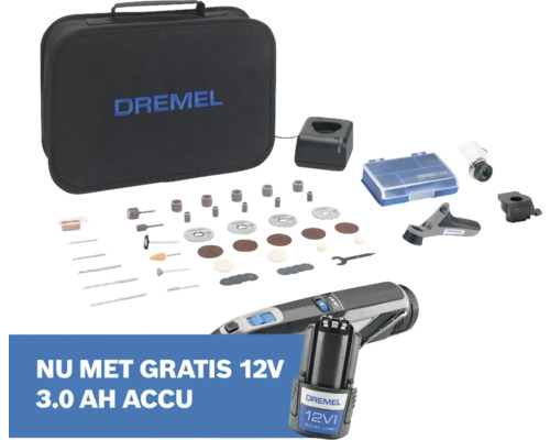 DREMEL Accu multitool 8240-3/45 (incl. 45 accessoires en 3 hulpstukken)