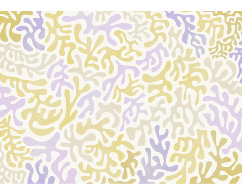 KOMAR Fotobehang vlies FLX7-016 Sage Flip 350x250 cm Behang met abstract patroon