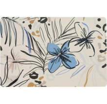 Tafelset met bloemen- en bladerenmotief
