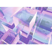 Abstract patroon van transparante kubussen