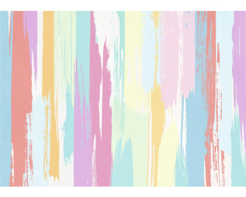 KOMAR Fotobehang vlies FLX7-031 Color Rain 350x250 cm Abstracte achtergrond met verticale strepen