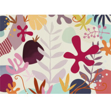 Illustratie met bloemmotieven voor decoratieve doeleinden