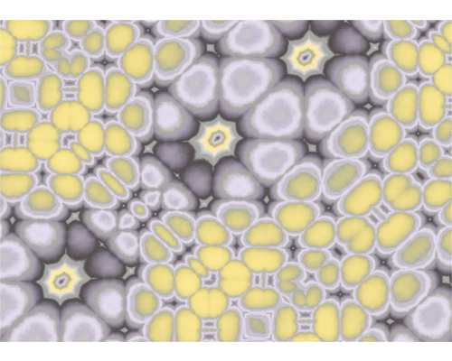 KOMAR Fotobehang vlies FLX7-065 Center Shock 350x250 cm Abstract patroon met geometrische vormen