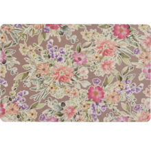 UNIQUE LIVING Placemat Flowers 43,5x28,5 cm taupe