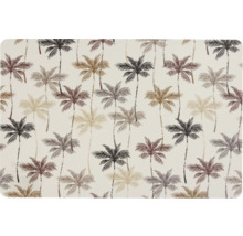 Textiel met palmbomenmotief