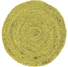 UNIQUE LIVING Placemat Rana ⌀40 cm moss green