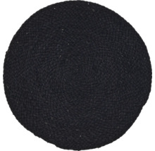 UNIQUE LIVING Placemat Rana ⌀40 cm zwart