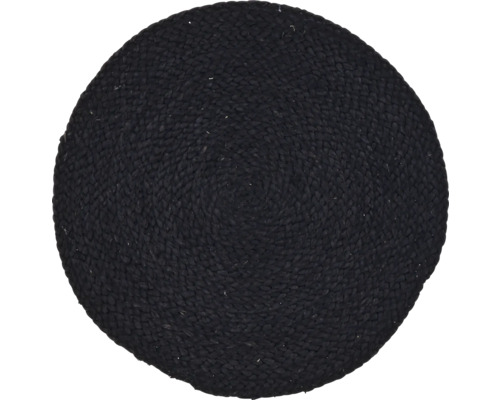 UNIQUE LIVING Placemat Rana ⌀40 cm zwart