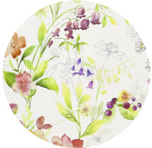 UNIQUE LIVING Placemat Fayza wit geel ⌀38 cm