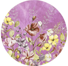 UNIQUE LIVING Placemat Fayza paars ⌀38 cm