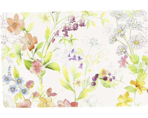 UNIQUE LIVING Placemat Fayza wit geel 43,5x28,5 cm