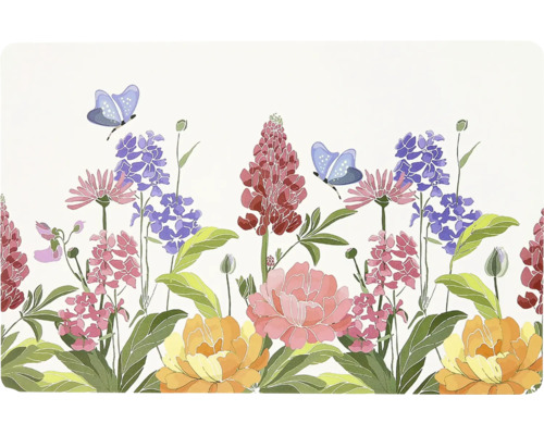 UNIQUE LIVING Placemat Fayza wit paars 43,5x28,5 cm