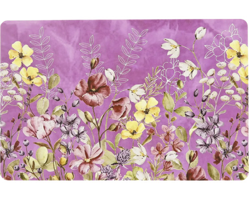 UNIQUE LIVING Placemat Fayza paars 43,5x28,5 cm