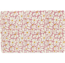 UNIQUE LIVING Placemat Summer bloemen roze 43,5x28,5 cm