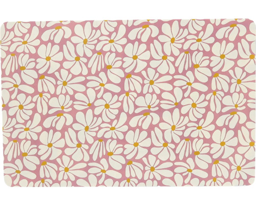 UNIQUE LIVING Placemat Summer bloemen roze 43,5x28,5 cm