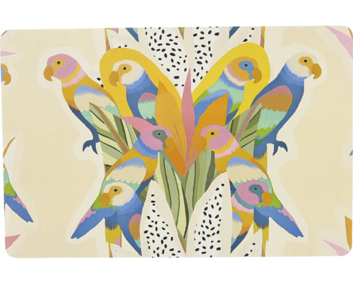UNIQUE LIVING Placemat Summer papegaai 43,5x28,5 cm