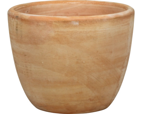 PASSION FOR POTTERY Bloempot Norfolk Aardewerk oranje Ø 21 cm H 17,5 cm