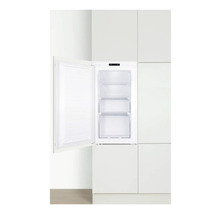 Inbouw vriezer met open deur en drie lades