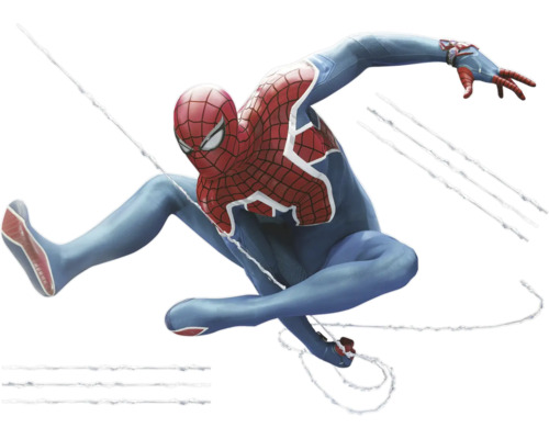 Illustratie van een Spider-Man figuur in actie