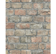 Behang met baksteenpatroon