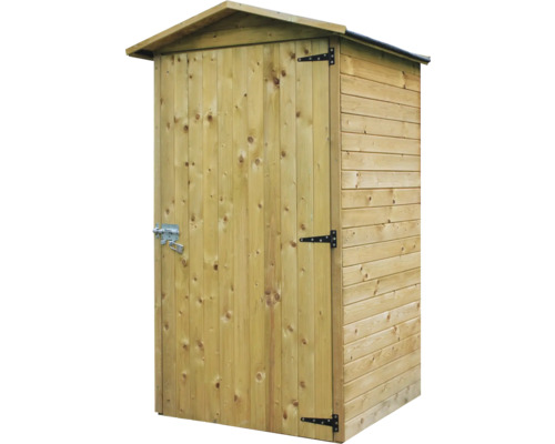 Houten tuinkast met afsluitbare deur en dak