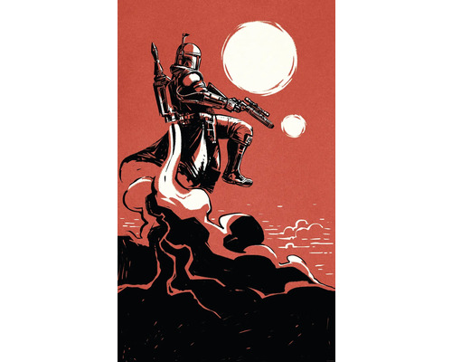 Illustratie van een gewapend persoon met helm en harnas