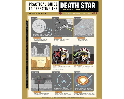Praktische handleiding voor het verslaan van de Death Star in negen eenvoudige stappen