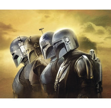 Schilderij van vier Mandalorians in harnas