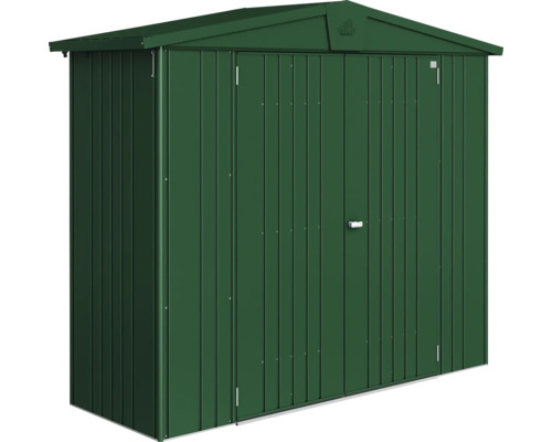 Metalen tuinhuis met dubbele deur