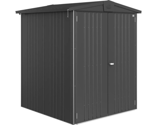 Metalen tuinkast met dubbele deur voor buiten