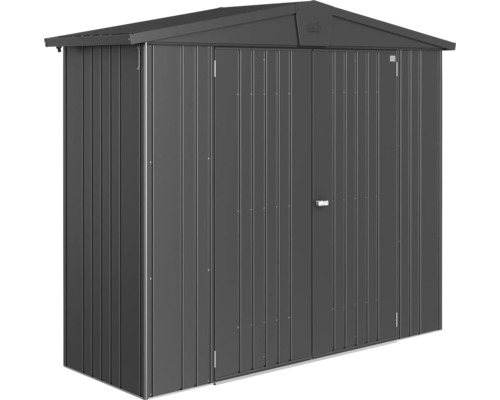 Metalen gereedschapsschuur met dubbele deur