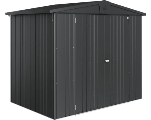 Metalen tuinhuis met dubbele deur voor tuingereedschap en gereedschap