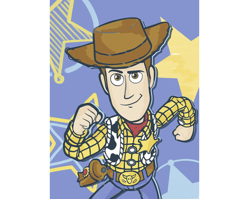Cartoon van Sheriff Woody van Toy Story