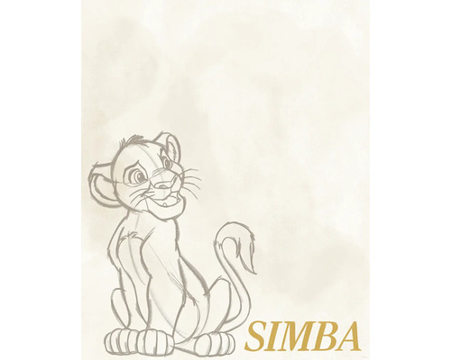 Schets van Simba, de leeuw