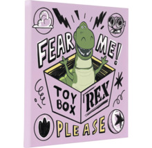 Toy Story Rex wanddecoratie met dinosaurusmotief