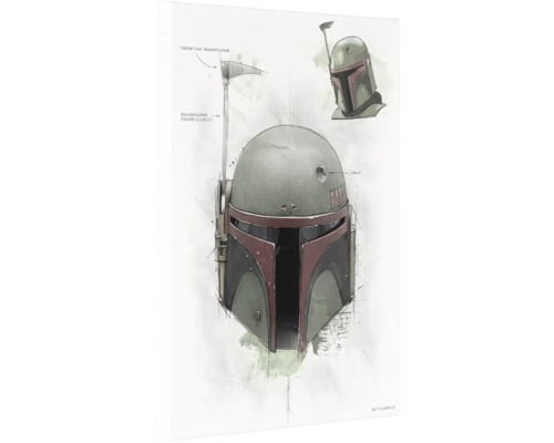 Schets van een helm met doelbereikzoeker