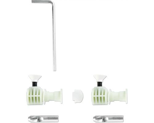 Reserveonderdelen voor douchecabines, inclusief inbussleutel