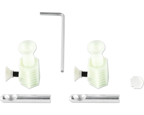 Meubelverbindingsset met inbussleutel en plankdrager