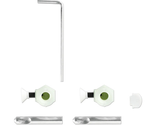 Bevestigingsmateriaal met inbussleutel