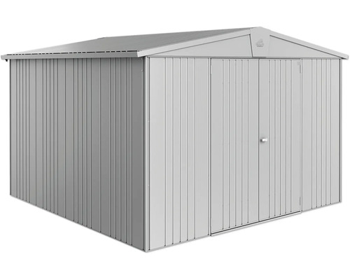 Metalen tuinhuis met dubbele deur