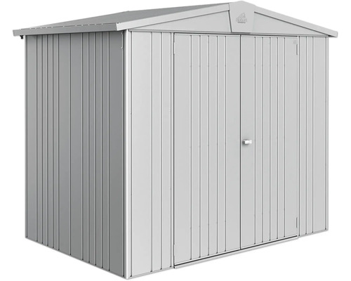 Metalen tuinhuis met dubbele deur voor buitenopslag