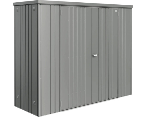 BIOHORT Berging formaat 230 kwartsgrijs-metallic 227x83 cm