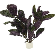 Kunstplant met bladeren in pot
