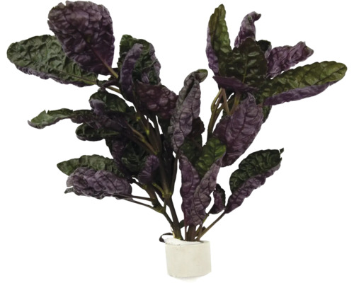 Kunstplant met bladeren in pot