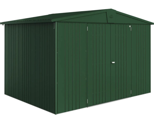 Metalen tuinhuis met dubbele deur