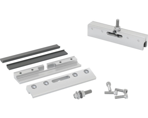 KNAUF Pocket kit easy klemmen voor glazen deuren tot 80 kg Diverse metalen profielen en bevestigingsmaterialen voor montage