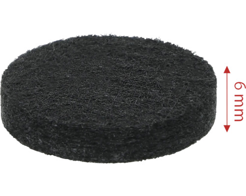 Schuurschijf met een dikte van 6 mm.