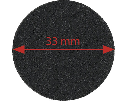 Schuurschijf met een diameter van 33 millimeter