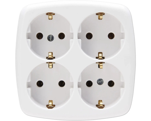 Voudige wandcontactdoos voor gebruik binnenshuis